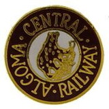 Eagle Emblems P01134 Pin-Rr,Algoma Central (1