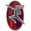 Eagle Emblems P01155 Pin-Rr, Hiawatha Logo (1")