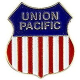 Eagle Emblems P01161 Pin-Rr, Union Pac. (1