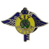 Eagle Emblems P01162 Pin-Rr,Key System (1")