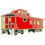 Eagle Emblems P01199 Pin-Rr, Caboose, Red (1")