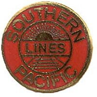 Eagle Emblems P01301 Pin-Rr,South.Pac.Red/Ylw (1")