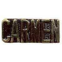 Eagle Emblems P01472 Pin-Rr, Carmen Script (1")