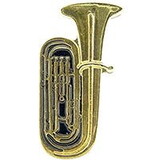 Eagle Emblems P01927 Pin-Music, Tuba (1