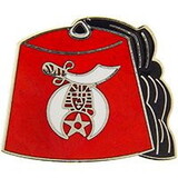 Eagle Emblems P02001 Pin-Org, Shriner, Fez (1