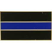 Eagle Emblems P02019 Pin-Pol,Blue Line,Honor Symbol (1-1/8")