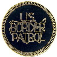 Eagle Emblems P02020 Pin-Bdg,Us Border Patrol (1")