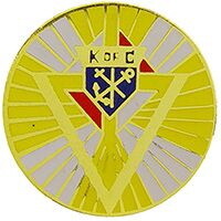 Eagle Emblems P02034 Pin-Org,Knights Of Clbus (1")