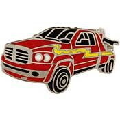 Eagle Emblems P02083 Pin-Truck,Tow Truck,Red (1")
