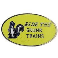 Eagle Emblems P02149 Pin-Rr,Ride The Skunk (1")