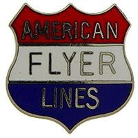 Eagle Emblems P02181 Pin-Rr,American Flyer (1")