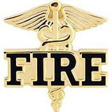 Eagle Emblems P02303 Pin-Fire, Caduceus (1