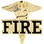 Eagle Emblems P02303 Pin-Fire,Caduceus (1")
