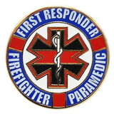 Eagle Emblems P02330 Pin-Fire & Paramedic (7/8