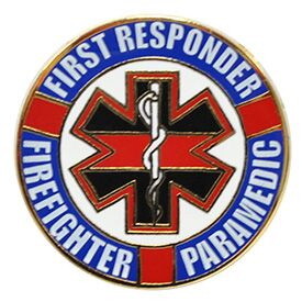 Eagle Emblems P02330 Pin-Fire & Paramedic (7/8")
