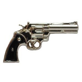 Eagle Emblems P02350 Pin-Gun, 45Cal Revolver (1-1/8")