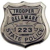 Eagle Emblems P02608 Pin-Pol, Bdg, Delaware (1")