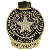 Eagle Emblems P02636 Pin-Pol,Bdg,Oklahoma (1")