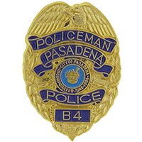 Eagle Emblems P02754 Pin-Pol,Bdg,Ca,Pasadena (1")