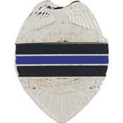 Eagle Emblems P02792 Pin-Pol,Blue Line,Honor Badge (1")