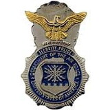 Eagle Emblems P02826 Pin-Usaf, Milt.Police, Bdg (1