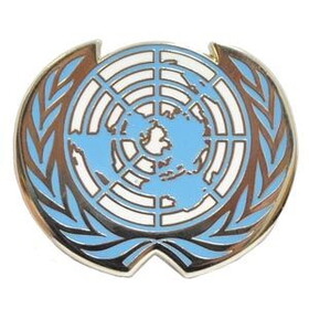 Eagle Emblems P02835 Pin-United Nations (1-1/16")