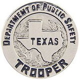 Eagle Emblems P02840 Pin-Pol, Bdg, Tx, Trooper (1