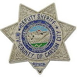 Eagle Emblems P02870 Pin-Pol, Bdg, Nv, Carson C Sheriff (1