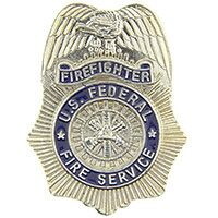 Eagle Emblems P02906 Pin-Fire,Bdg,Us,Federal- FIRE SVC., (1")