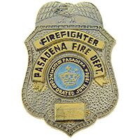 Eagle Emblems P02931 Pin-Fire,Bdg,Ca,Pasadena (1")