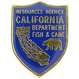 Eagle Emblems P02995 Pin-Fire,Pch,Ca,Dept.Of- FISH & GAME, (1