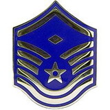 Eagle Emblems P03106 Rank-Usaf, E7, Mst.Sgt.Dia (Lrg) (1-7/16