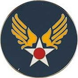Eagle Emblems P03511 Pin-Usaf, Army/Aircorp Aaf (1-1/2