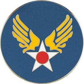 Eagle Emblems P03511 Pin-Usaf,Army/Aircorp Aaf (1-1/2")