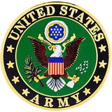 Eagle Emblems P03599 Pin-Army Symbol E (Lrg) (1-1/2