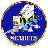 Eagle Emblems P03628 Pin-Usn,Seabees,Logo (1-1/2