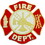 Eagle Emblems P03712 Pin-Fire Dept Logo, Red (1-1/2")
