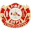 Eagle Emblems P03788 Pin-Fire Dept, Vfd, Red (1-1/2")