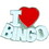 Eagle Emblems P03904 Pin-Game, Bingo, I Heart (1")