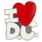 Eagle Emblems P03909 Pin-Wa, D.C., I Love (1