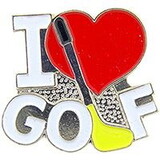 Eagle Emblems P03911 Pin-Golf, I Love (1