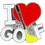 Eagle Emblems P03911 Pin-Golf, I Love (1")