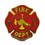 Eagle Emblems P05250 Pin-Fire Dept Logo (YLW/RED), (1")