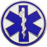 Eagle Emblems P05262 Pin-Ems Star Of Life (Rod of Asclepius), (1