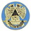 Eagle Emblems P05271 Pin-Org,Masonic 32 (1")