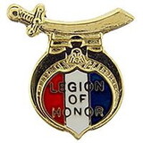 Eagle Emblems P05282 Pin-Org, Legion Of Honor (1