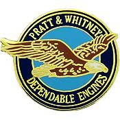 Eagle Emblems P05285 Pin-Apl,Pratt &Amp; Whitney (LOGO), (1")