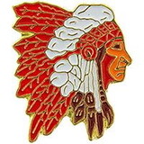 Eagle Emblems P05340 Pin-Indian, Chief (1