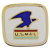 Eagle Emblems P05392 Pin-Org, Us Mail (1