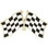 Eagle Emblems P05426 Pin-Flag, Checkered, Crs (1-1/8")